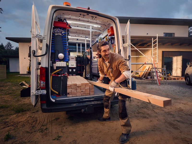 Crafter Cargo ofrece un amplio espacio para hacer crecer tu negocio