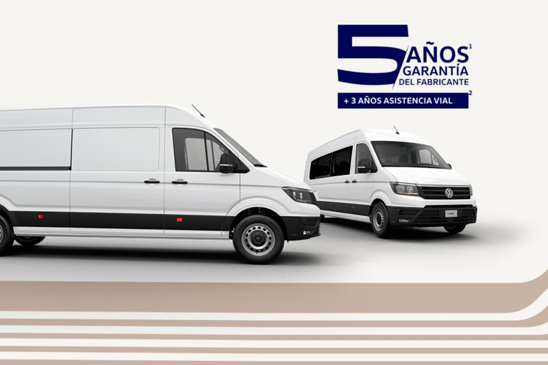 Garantía de fábrica para Nuevo Crafter VW 2026