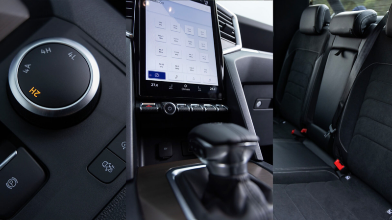 Interiores de Amarok Dark Label