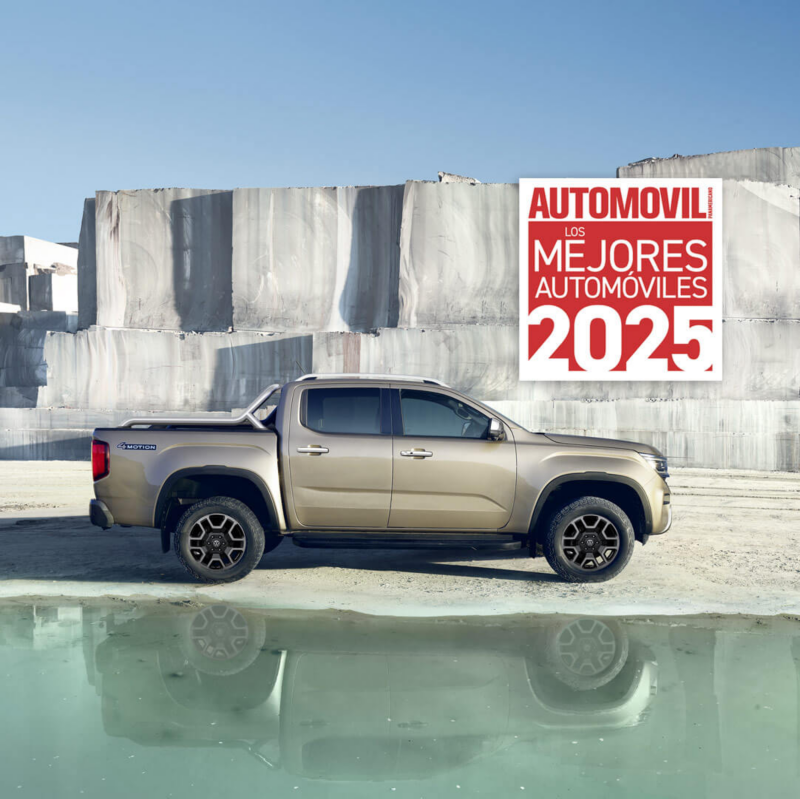 VW Amarok, ganadora del premio a mejor pick-up mediana en México 2025
