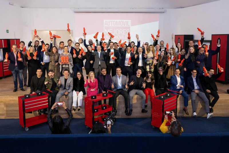 Ceremonia de premiación automóvil panamericano 2025