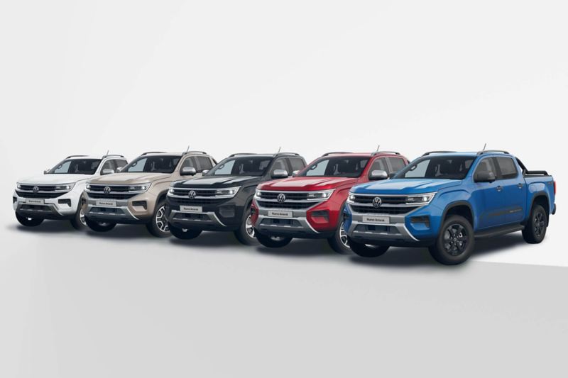 Colores disponibles del Nuevo Amarok en México