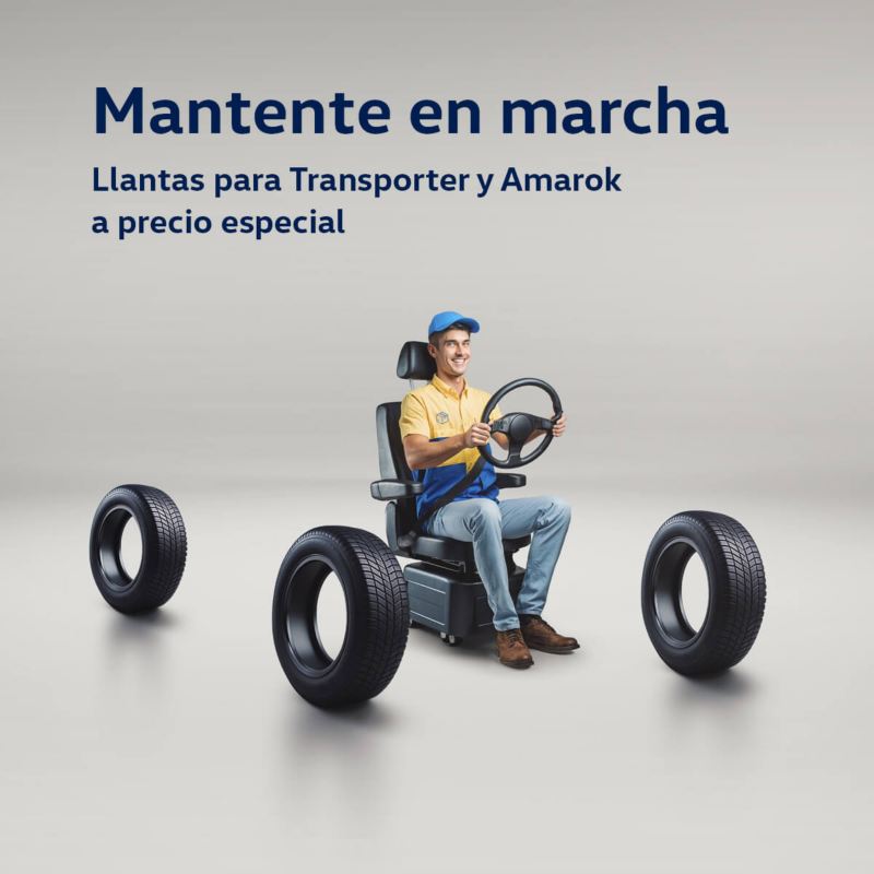 Promoción en llantas para Amarok y Transporter