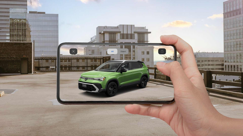 Virtual Studio - Aplicación de realidad aumentada para conocer las mejores camionetas SUV de Volkswagen.