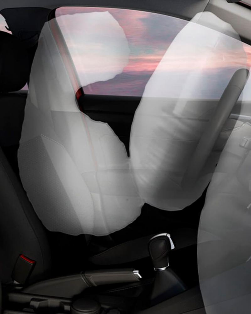 VW Virtus - Sedán equipado con 4 airbags para mayor seguridad