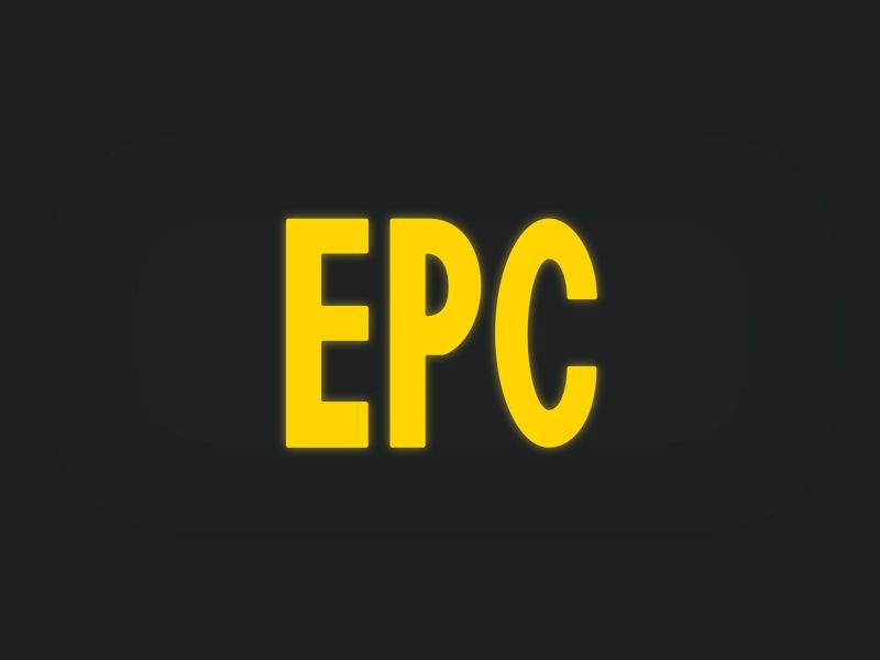 Yellow EPC light