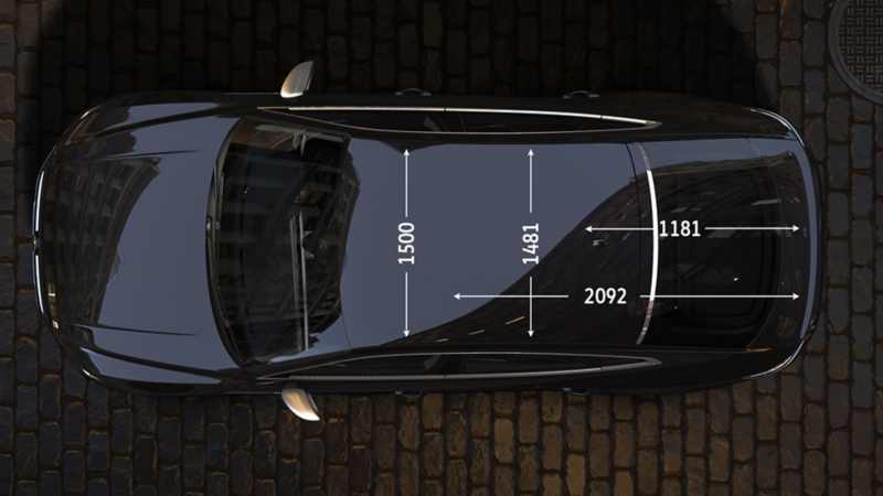 Arteon boot depth