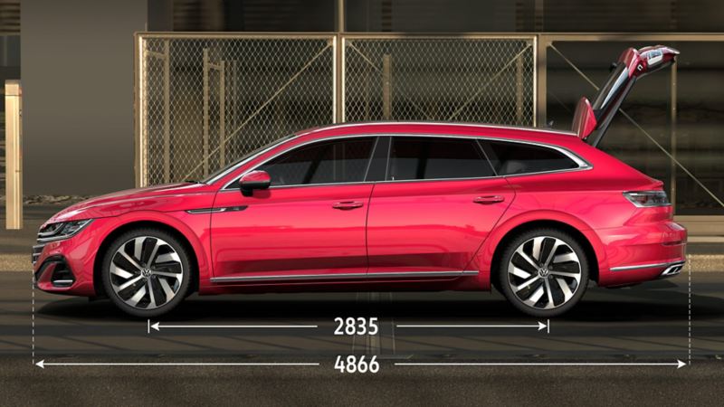 Vw Arteon Shooting Brake:  Alles Über Kofferraum, Länge & Breite. - sd3muhb