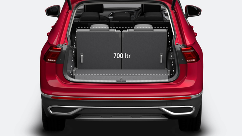 Tiguan Allspace Elegance boot capacity