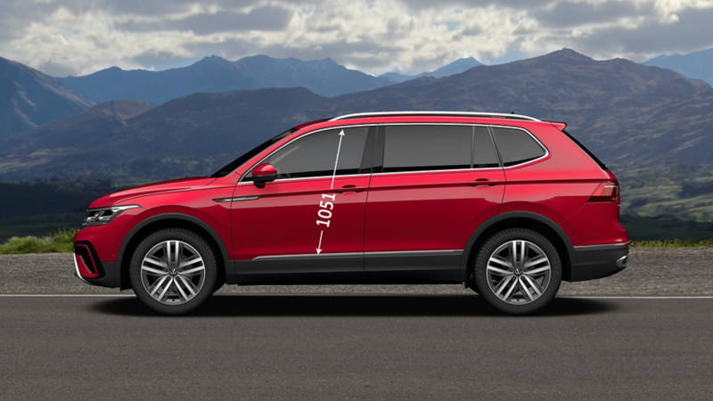 Tiguan Allspace Elegance door heights