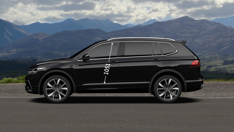 Tiguan Allspace R-Line door heights