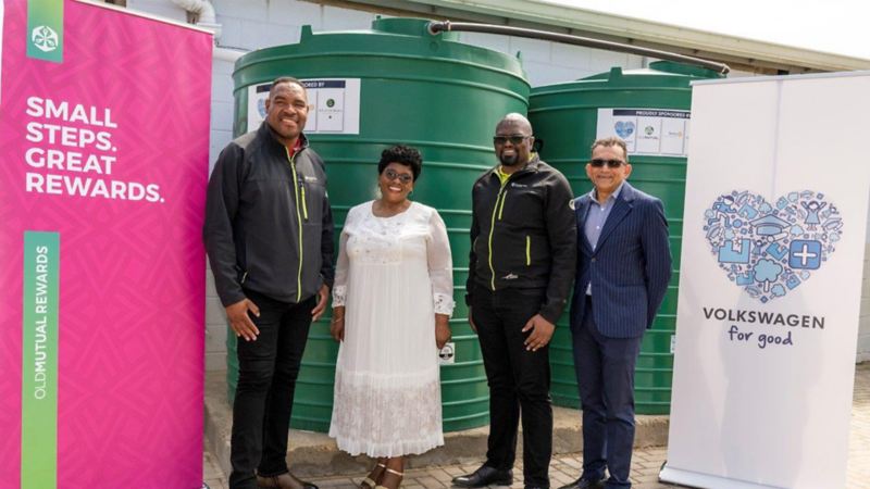VWSA supports Nelson Mandela Bay schools with water tanks and repairs