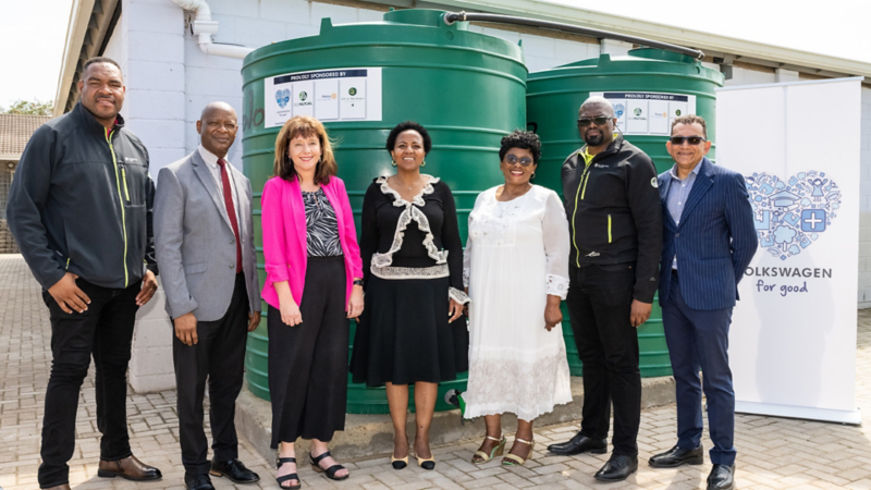 VWSA supports Nelson Mandela Bay schools with water tanks and repairs