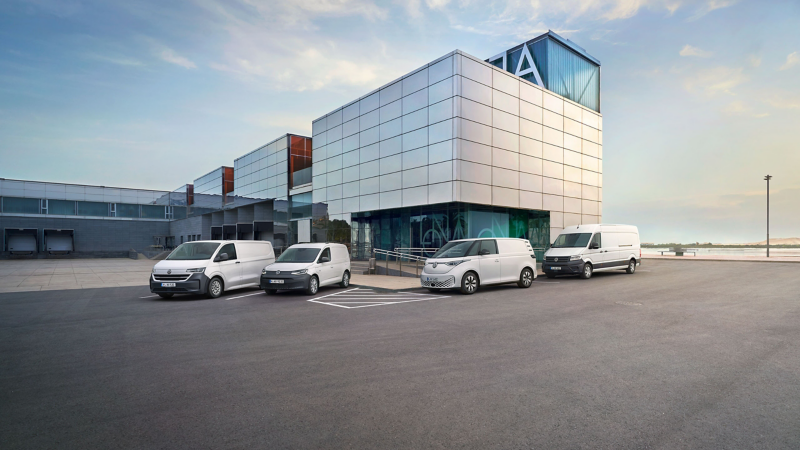 Volkswagen transportbilar modellprogram