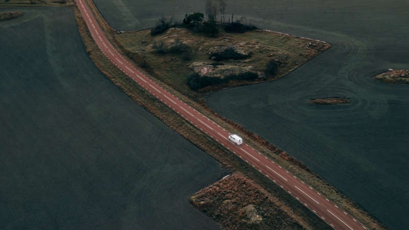 Transporter Twin Cabin Salming Ediiton snett fågelvy