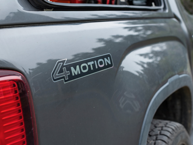 4MOTION emblem på en VW Amarok