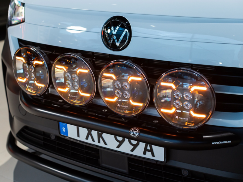 LED extraljus på en VW Transporter
