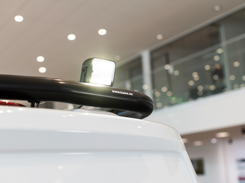 Arbetsbelysning till en VW e-Transporter