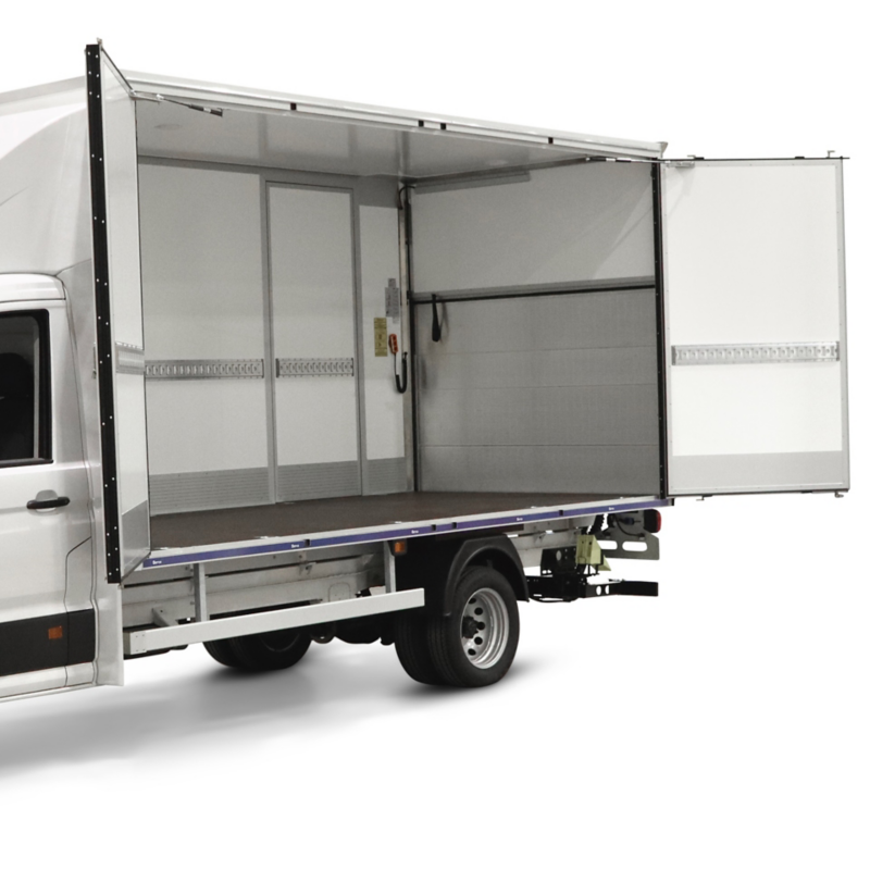 VW Crafter VolyMax med öppningsbar långsida