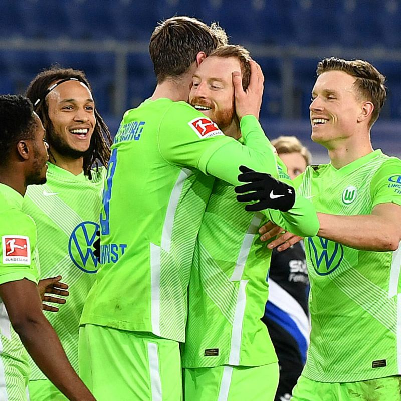 VfL Wolfsburg, Maximilian Arnold, Ridle Baku, Yannick Gerhardt, Wout Weghorst​