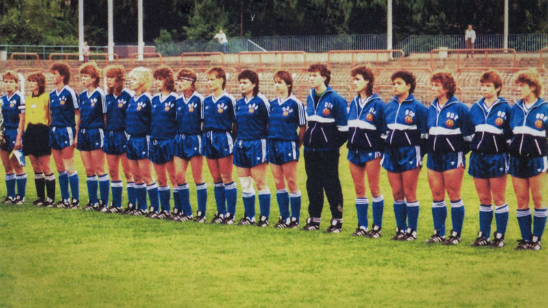 Einziges DDR-Frauen-Länderspiel
