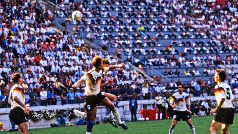 WM-Viertelfinale 1990 Deutschland gegen Tschechoslowakei