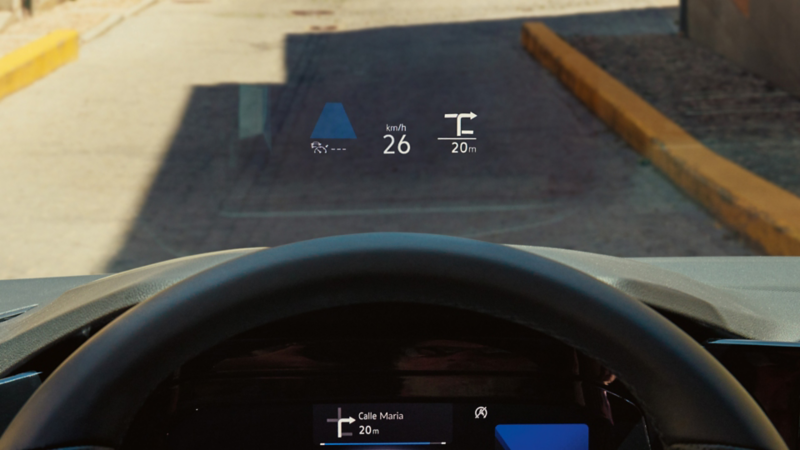 Windshield head-up display