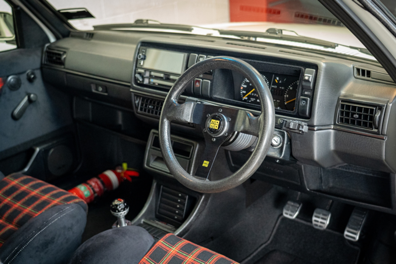 Golf GTI MK2 interior