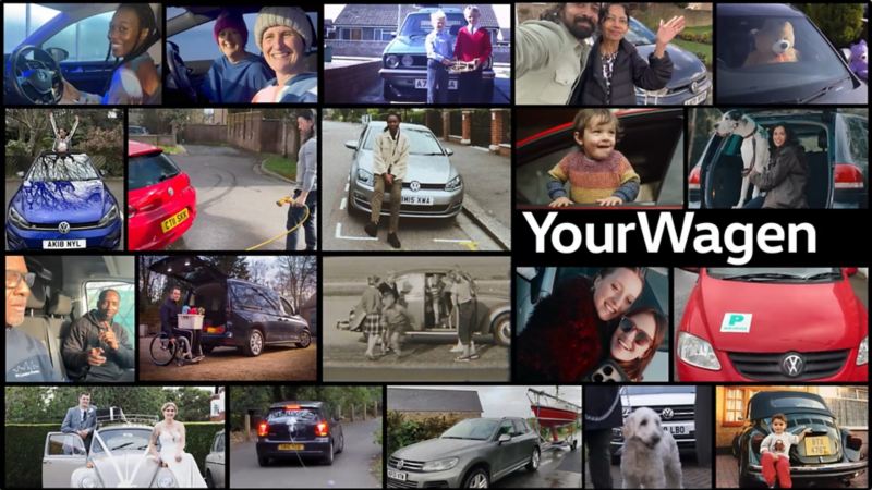 A mixture of images from a range of YourWagen stories