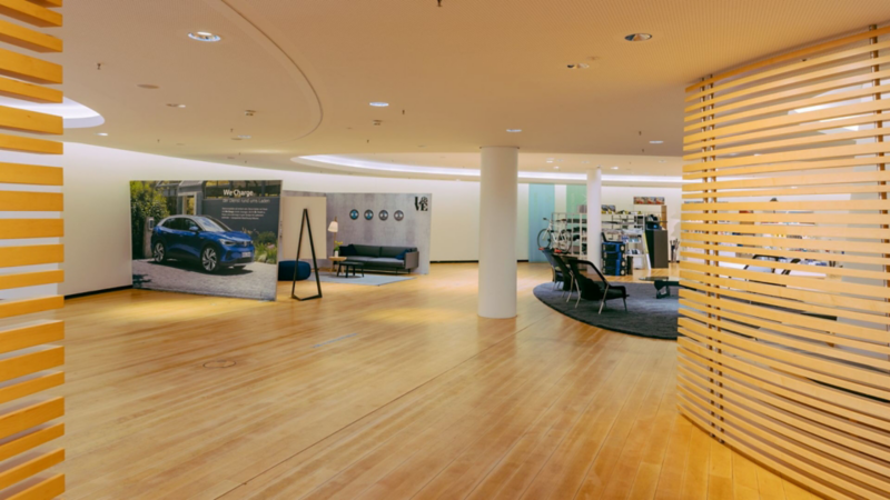 The ID Floor as a rentable room with decoration