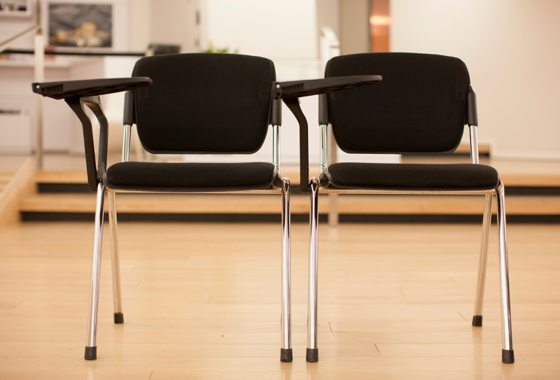 2 chairs on the ID Floor